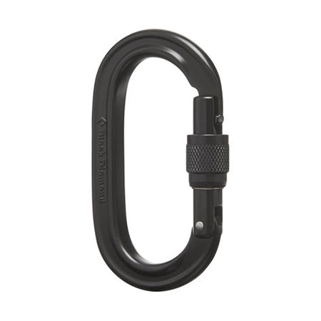 OVAL KEYLOCK SCREWGATE BINER POLISHED