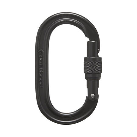 OVAL KEYLOCK SCREWGATE BINER POLISHED