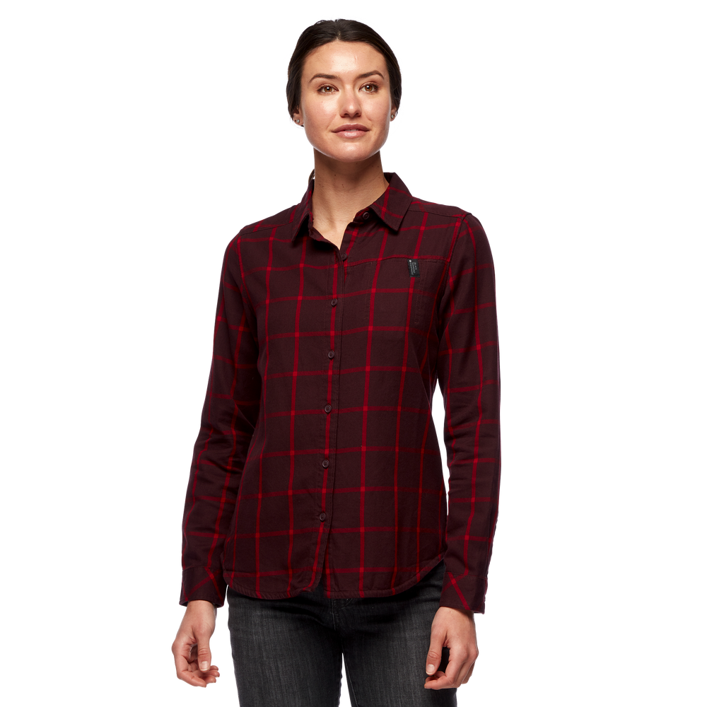SERENITY LS FLANNEL SHIRT - WOMEN'S