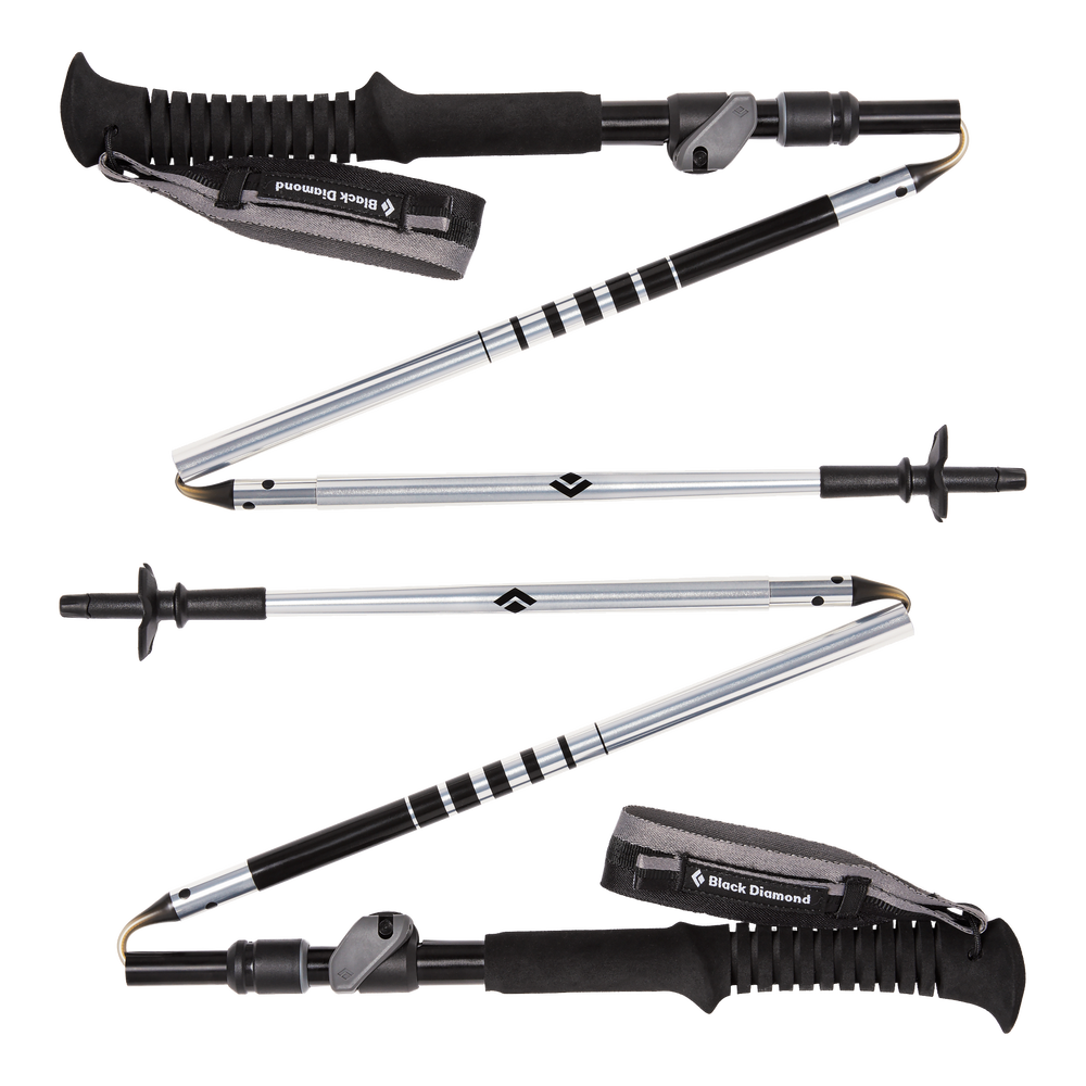 DISTANCE FLZ POLES PEWTER 125 CM