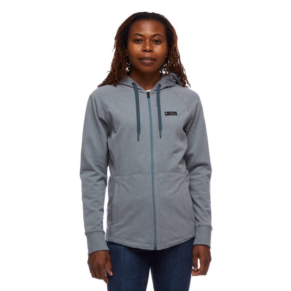 MOUNTAIN TRANSPARENCY FULL ZIP HOODY - WOMEN'S