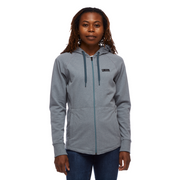 MOUNTAIN TRANSPARENCY FULL ZIP HOODY - WOMEN'S