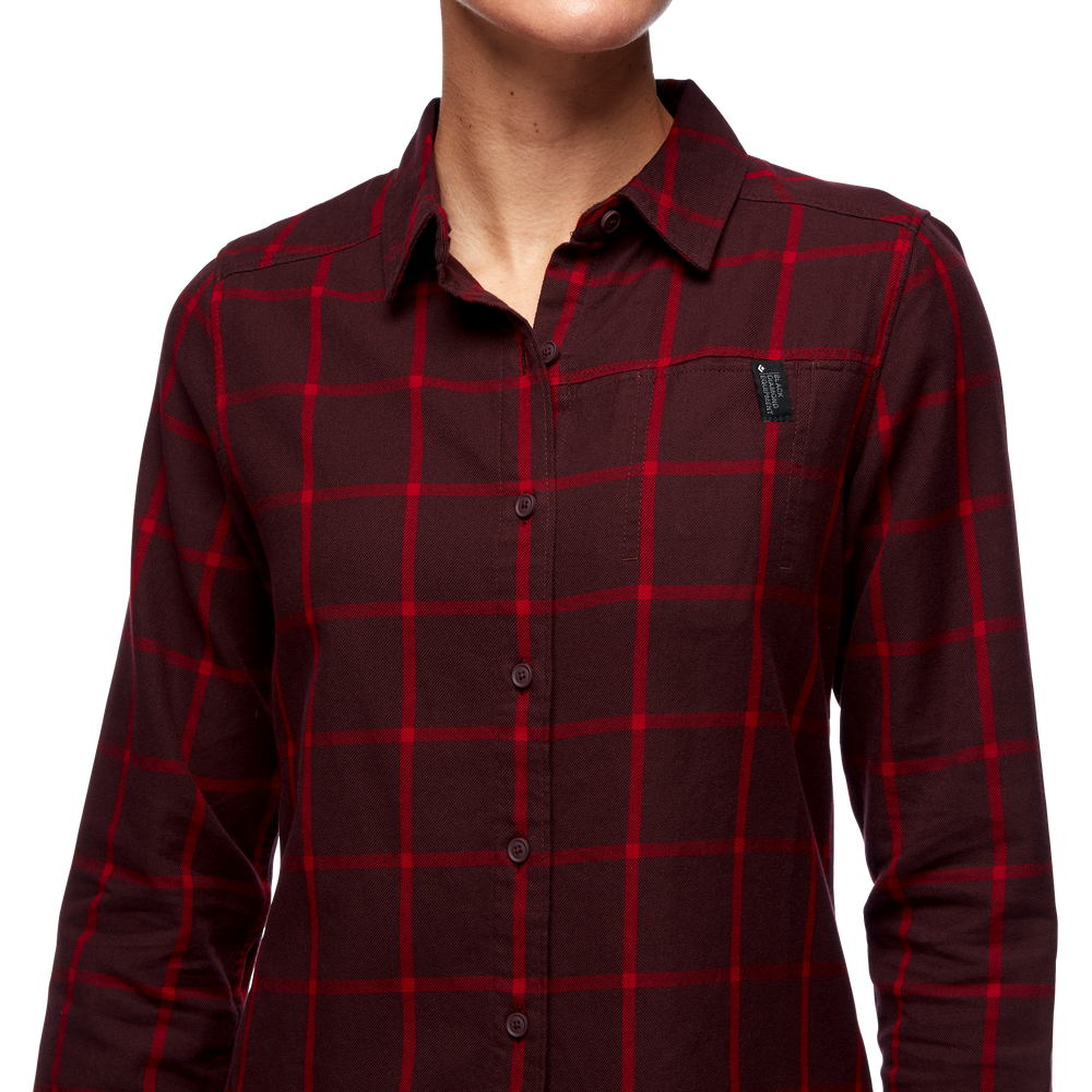 SERENITY LS FLANNEL SHIRT - WOMEN'S