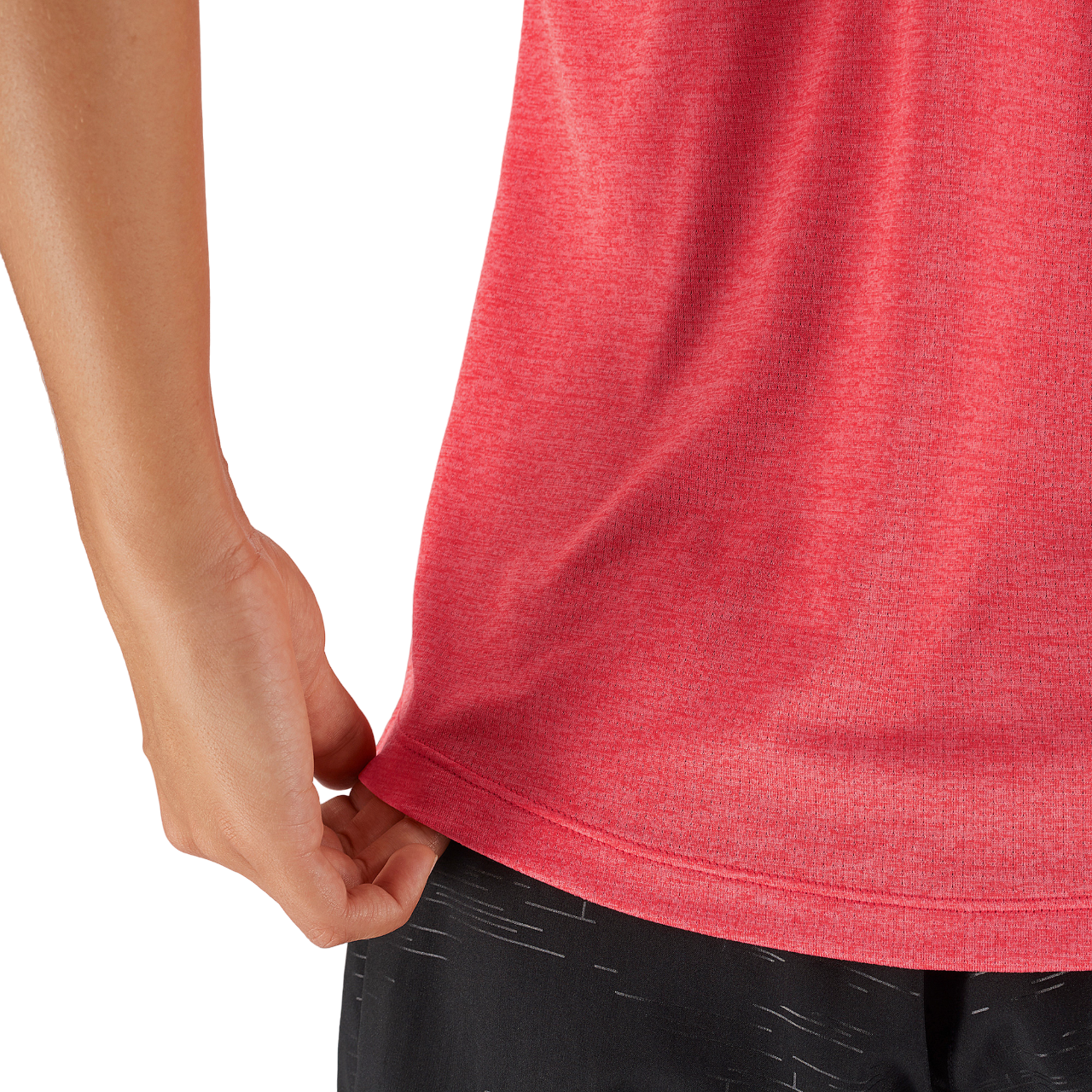 AGILE TANK W Cayenne/Heather