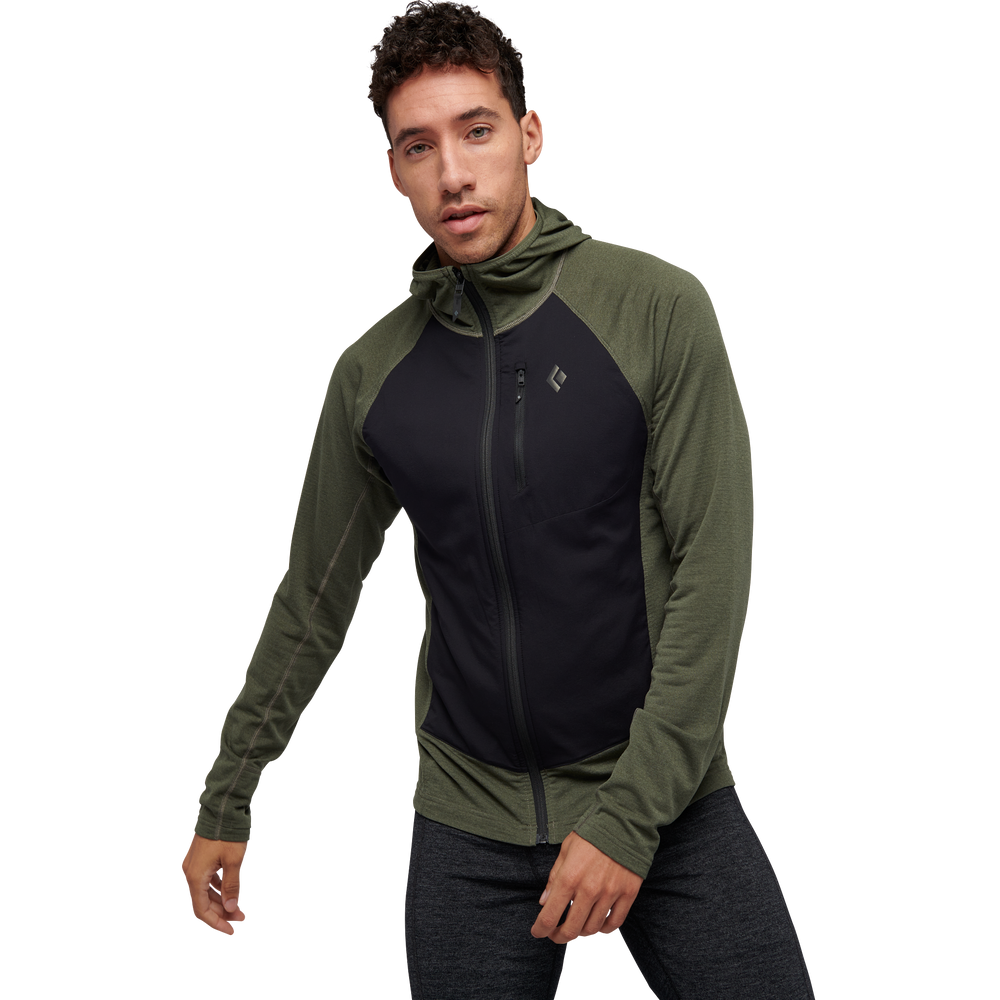 M COEFFICIENT LT HYBRID HOODY