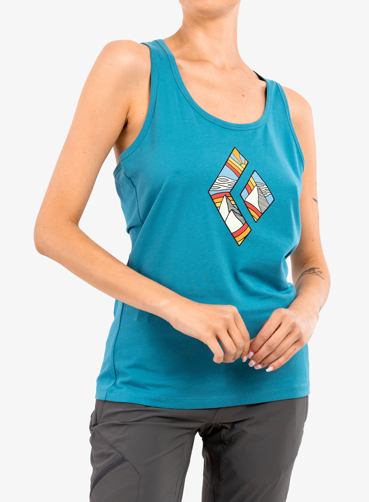 RAINBOW DIAMOND TANK - WOMEN'S
